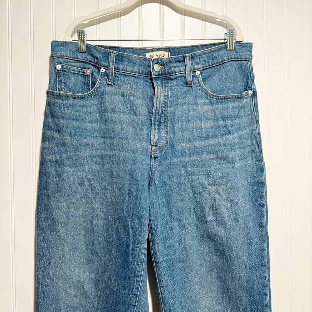 Madewell Perfect Vintage Wide Leg Jeans Size 32 - Picture 3 of 7